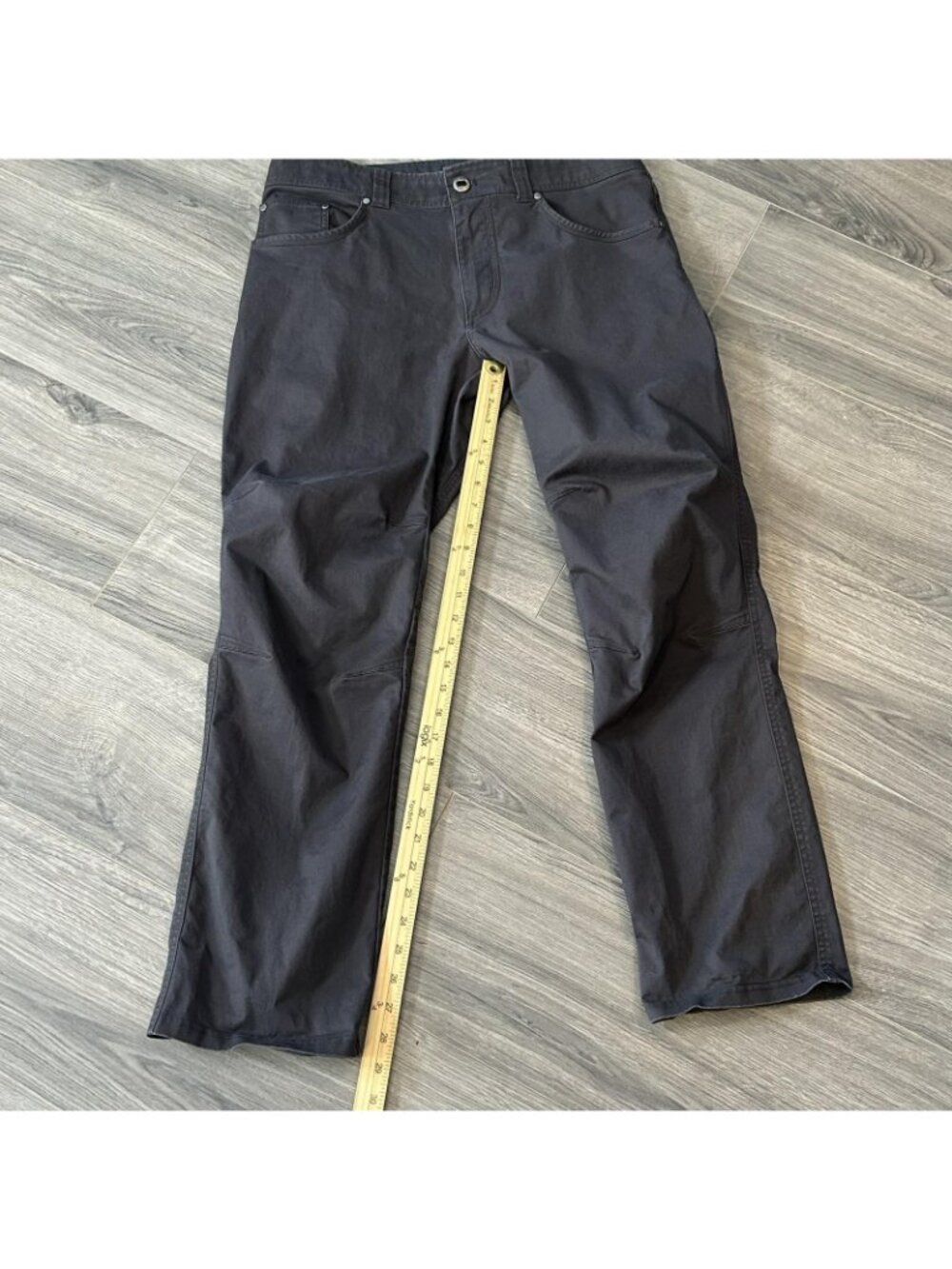 Kuhl Rydr Lite Pants Mens 34x28.5 Gray Chino Outdoor Hiking Stretch Workwear - Picture 13 of 15
